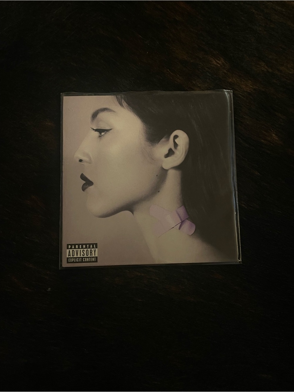 Olivia Rodrigo 7 inch single of vampire on red vinyl
